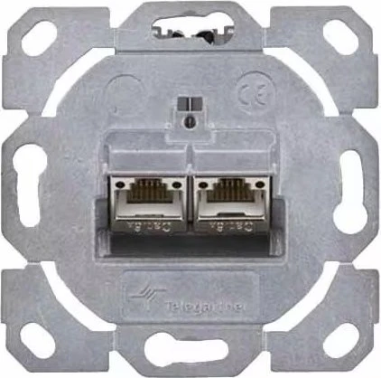Telegärtner Modulaufnahme AMJ-SL 2-fach UP/0 flex