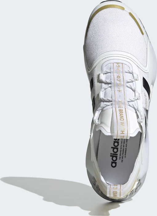 adidas NMD_R1 V3 cloud white/core black/gold metallic (Herren)