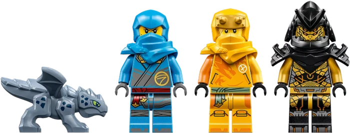 LEGO Ninjago - Duell zwischen Nya und Arins Babydrachen