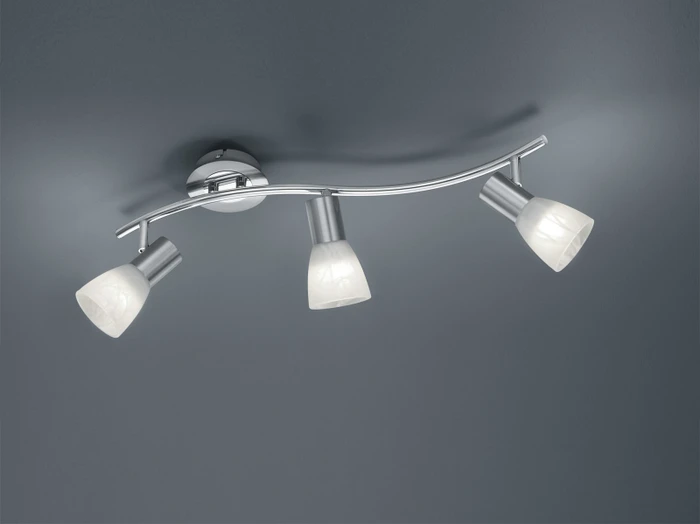 Trio Levisto 3-flammig nickel matt