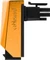 CableMod 12VHPWR Winkeladapter 90 Grad, Variante A, Sense-Pins an der Unterseite, orange Vorschaubild