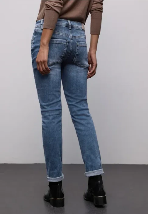 Street One Jane Jeans mid blue/random washed (Damen)
