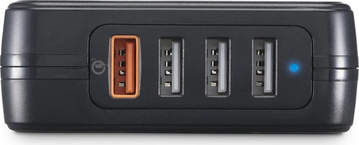 Hama Schnellladegerät 4 Ports Qualcomm 3.0 4x USB-A 33W schwarz