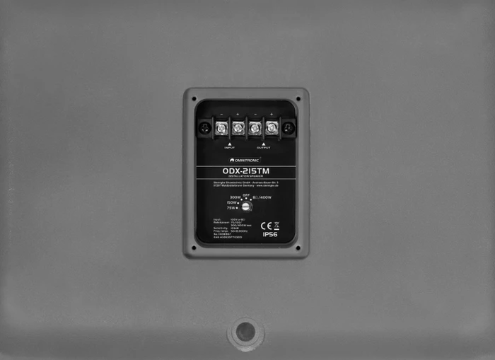 Omnitronic ODX-212TM schwarz, Stück