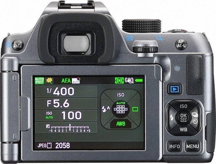 Pentax K-70 silber Body