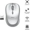 Trust Yvi Wireless Mouse weiß, USB Vorschaubild