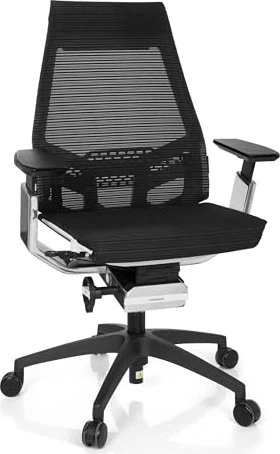 HJH Office Genidia Smart White CM Bürostuhl, schwarz