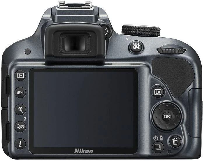 Nikon D3300 grau mit Objektiv AF-S DX 18-55mm 3.5-5.6 G II VR