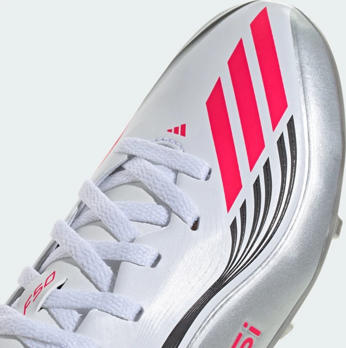 adidas F50 Messi League FG/MG cloud white/lucid red/silver metallic (Junior)