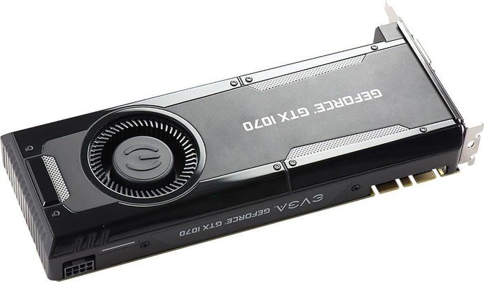 EVGA GeForce GTX 1070 Gaming, 8GB GDDR5, DVI, HDMI, 3x DP