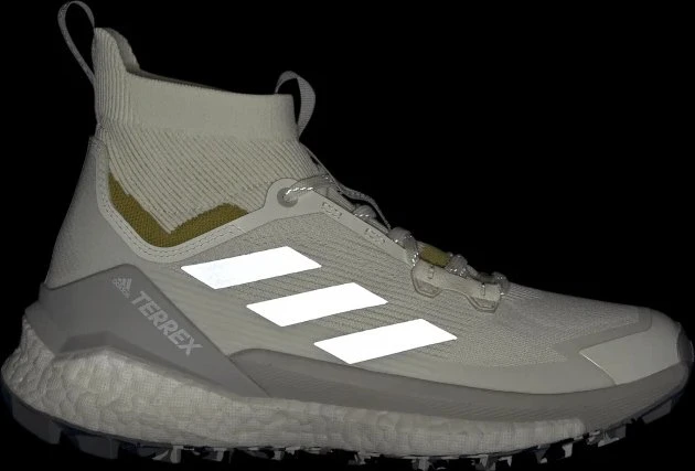 adidas Terrex x and Free Hiker 2.0 off white/matte silver/linen green (Damen)