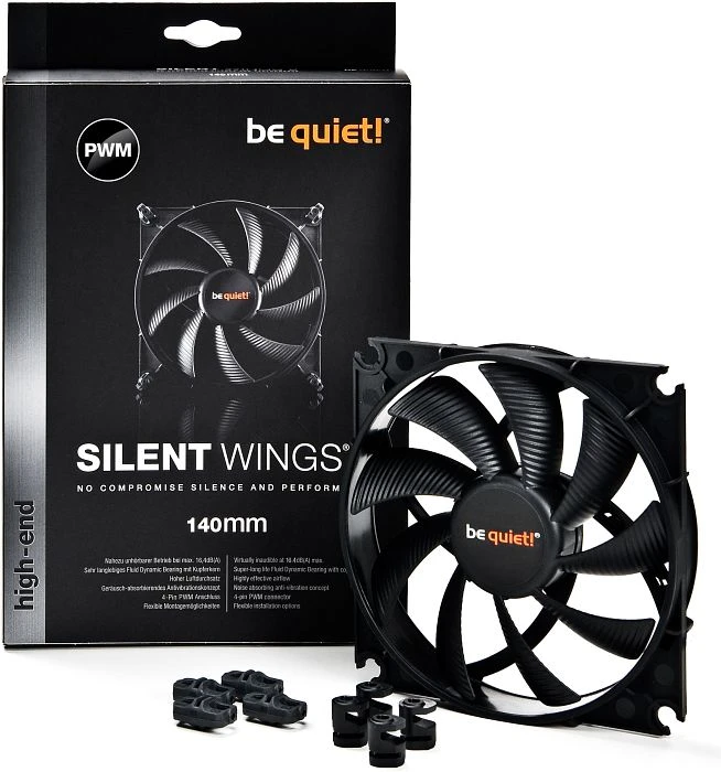 be quiet! Silent Wings 2 PWM, 140mm