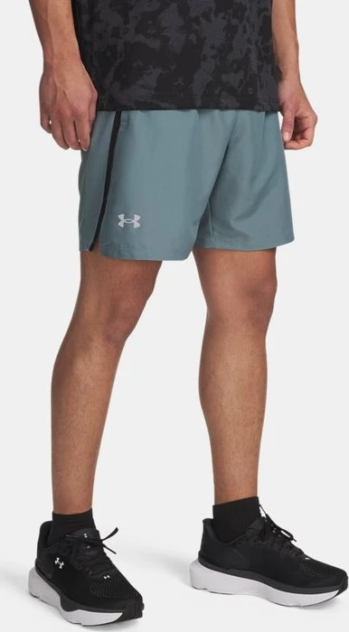 Under Armour Launch Laufhose kurz jasper blue/black/reflective (Herren)