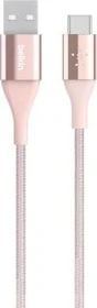 Belkin MIXIT DuraTek USB-C/USB-A Kabel, 1.2m rosegold