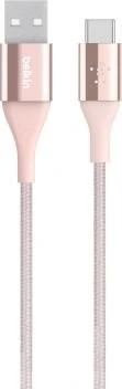 Belkin MIXIT DuraTek USB-C/USB-A Kabel, 1.2m rosegold