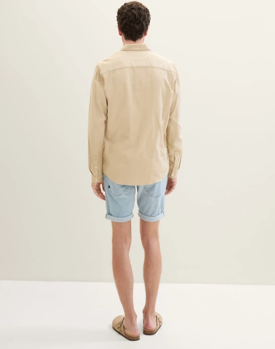 Tom Tailor Jeansshorts Jeans clean bleached blue denim (Herren)