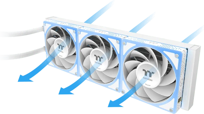 Thermaltake MAGCurve 360 Ultra ARGB Sync Snow Edition, weiß