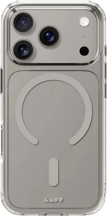 LAUT Crystal Fluro für Apple iPhone 17 Pro Max clear grey