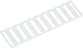 Wago WMB-Beschriftungskarte als Karte bedruckt 100,103,...187 u.101,...188 u.102...189 dehnbar 5 - 5,2 mm Aufdruck senkrecht aufrastbar weiß