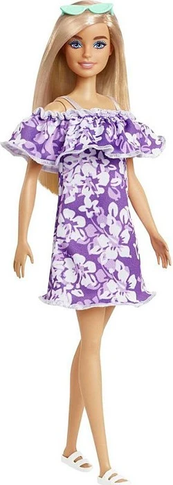 Mattel Barbie - Loves the Ocean lila Blumenkleid