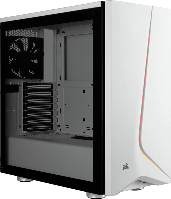 Corsair Carbide Series SPEC-06 RGB weiß, Glasfenster