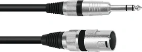 Omnitronic Adapterkabel XLRm/Klinke Stereo 0.2m