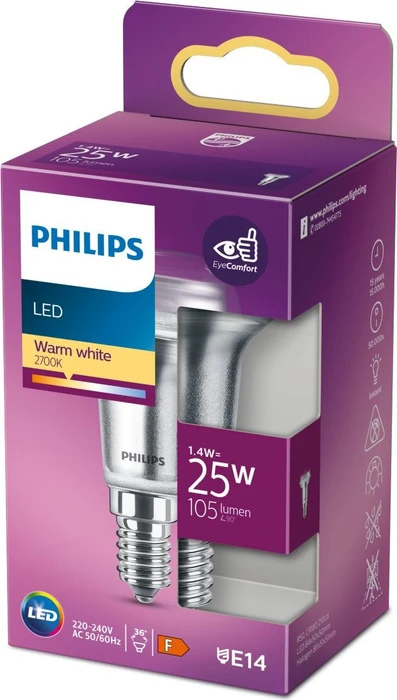 Philips CorePro LEDspot Reflektor R50 E14 ND 1.4-25W/827 36D