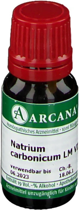 Arcana Natrium Carbonicum LM 6 Dilution, 10ml