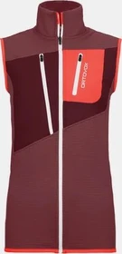 Ortovox Fleece Grid Funktionsweste mountain rose (Damen)