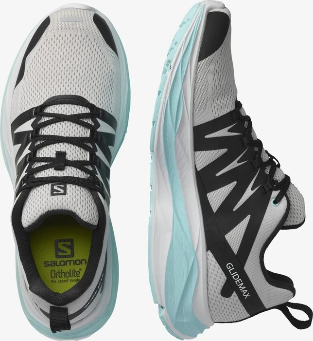 Salomon Glide Max lunar rock/black/tanager turquoise (Herren)