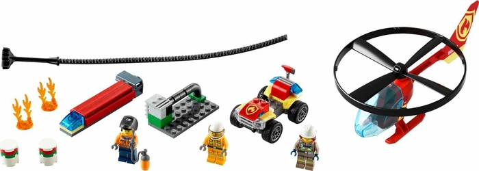 LEGO City Feuerwehr - Einsatz mit dem Feuerwehrhubschrauber