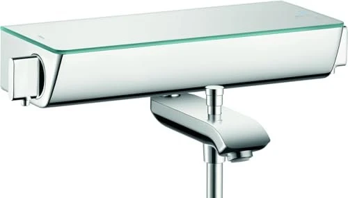 Hansgrohe Ecostat Select Wannenthermostat Aufputz chrom/weiß