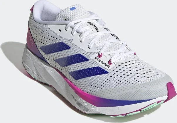 adidas Adizero SL cloud white/lucid blue/lucid fuchsia (Herren)
