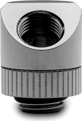 EK Water Blocks Quantum Line EK-Quantum Torque Rotary 45° Winkeladapter, schwarz vernickelt