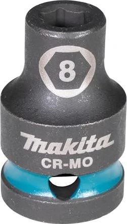 Makita Impact Black Außensechskant Steckschlüssel 1/2", 8x38mm