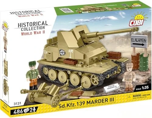 Cobi Historical Collection WW2 Sd.Kfz.139 Marder III