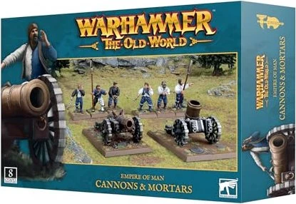 Games Workshop Warhammer The Old World - Empire of Man - Cannons & Mortars