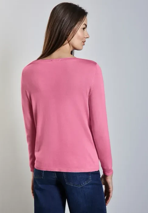 Street One Noreen Strickpullover sunset pink (Damen)