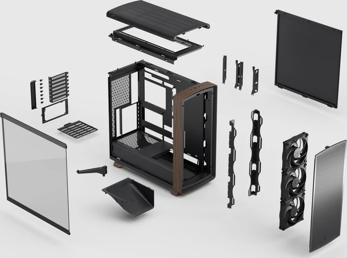Fractal Design Summit Black TG Light Tint, Glasfenster