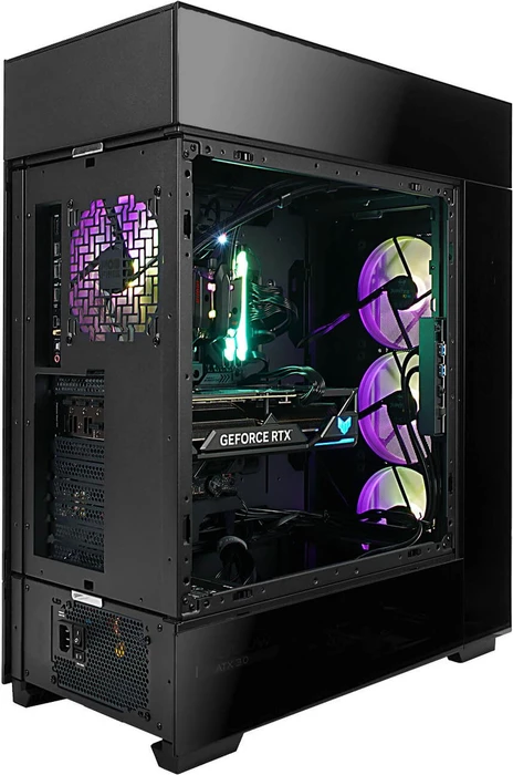 In Win Modfree Deluxe Edition, Glasfenster
