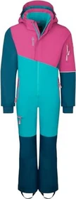 Trollkids Hallingdal Skianzug dark turquoise/madeira blue (Junior)