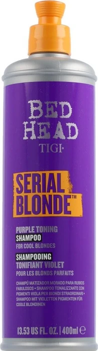 Bed Head Serial Blonde Purple Toning Shampoo, 400ml