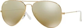 Ray-Ban RB3025 Aviator Gradient 58mm gold/brown-silver mirror