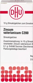 DHU Zincum Valerianicum C200 Globuli, 10g