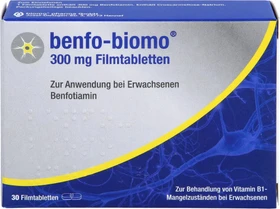 biomo pharma Benfo-biomo 300mg Filmtabletten, 30 Stück