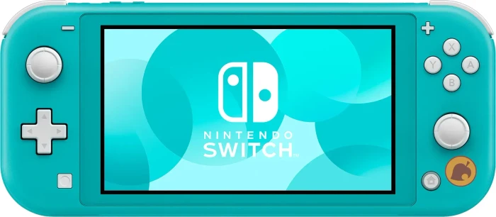 Nintendo Switch Lite - Animal Crossing: New Horizons Nepp & Schlepp Aloha Bundle türkis