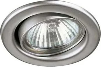 Brumberg GX5.3 Stahl Einbauleuchte rund chrom