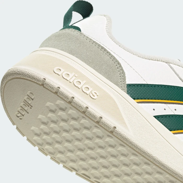 adidas Courtwave core white/collegiate green/crew yellow (Herren)
