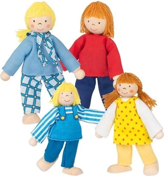 Goki Biegepuppen Familie