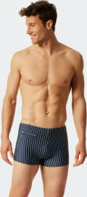 Schiesser Nautical Casual Streifen Badehose admiral (Herren)